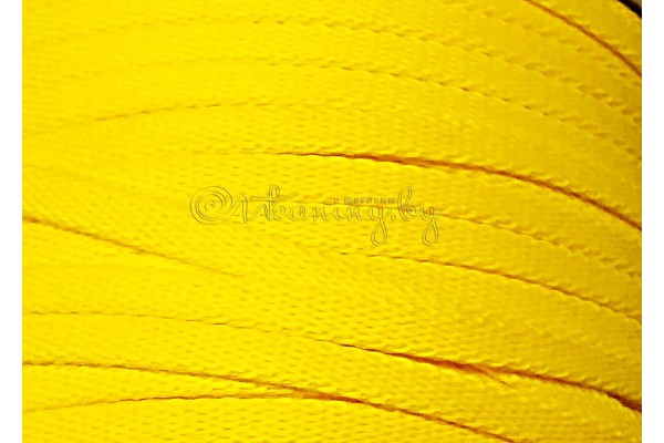Шнур хлопковый желтый 8 мм